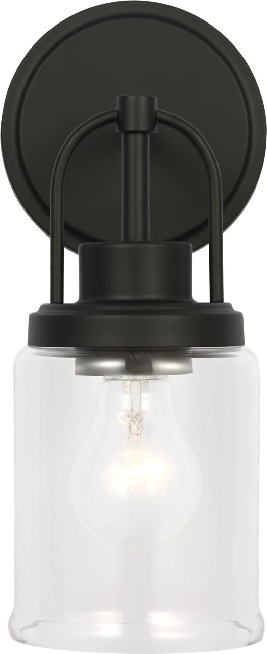 Anders Small Vanity | Midnight Black Bulb(s) Not Included