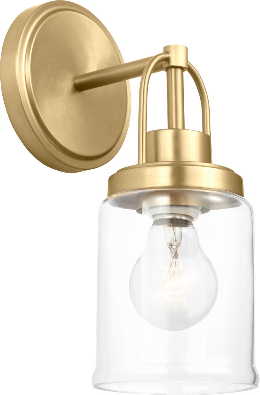 Anders Small Vanity | Satin Brass Bulb(s) Not Included