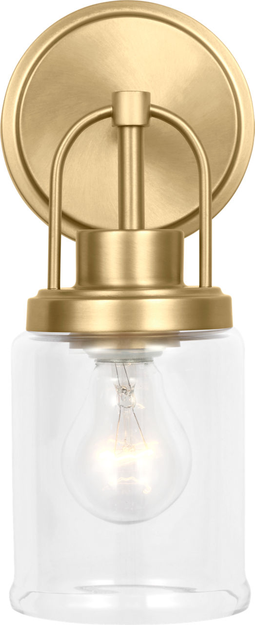 Anders Small Vanity | Satin Brass Bulb(s) Not Included
