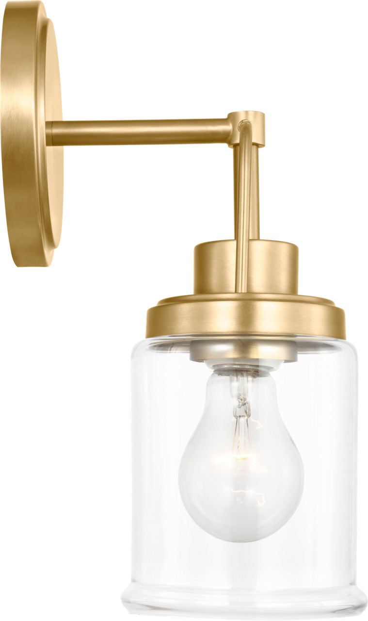 Anders Small Vanity | Satin Brass Bulb(s) Not Included