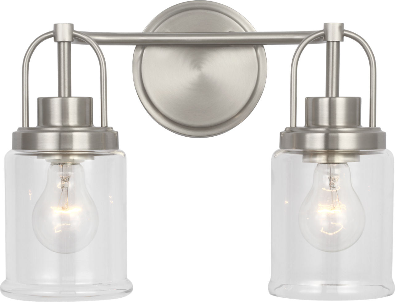 Anders Medium Vanity | Brushed Nickel Bulb(s) Not Included