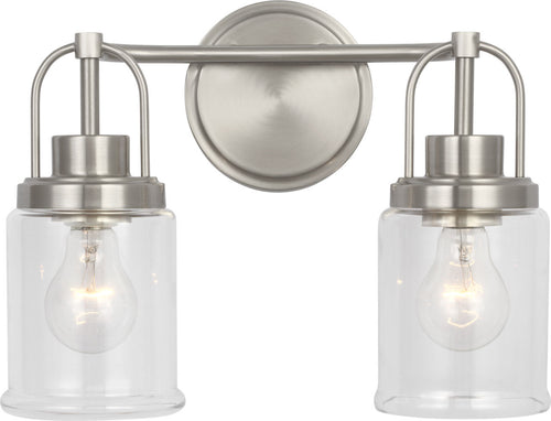 Anders Medium Vanity | Brushed Nickel Bulb(s) Not Included