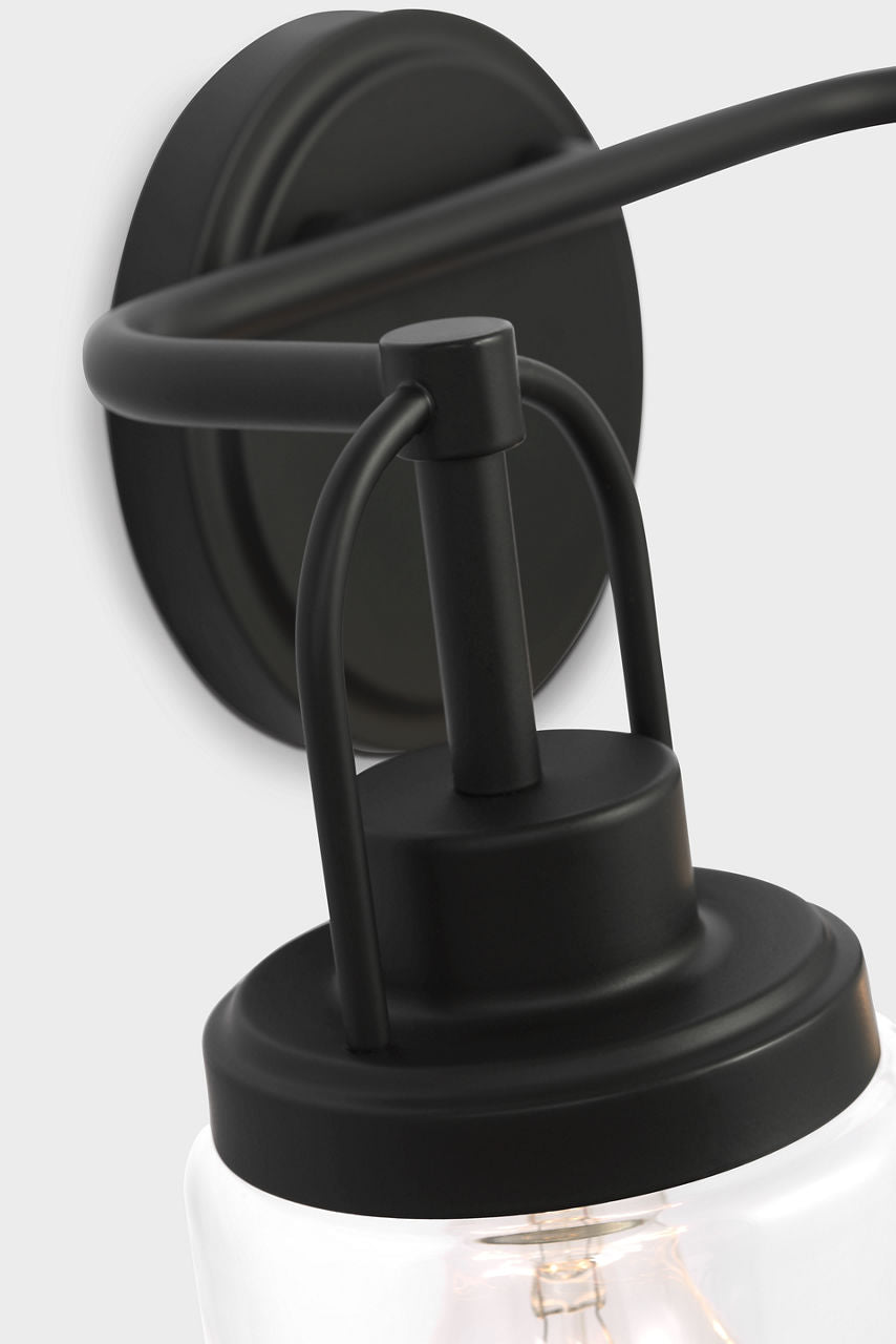 Anders Medium Vanity | Midnight Black Bulb(s) Not Included