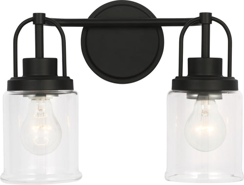 Anders Medium Vanity | Midnight Black Bulb(s) Not Included