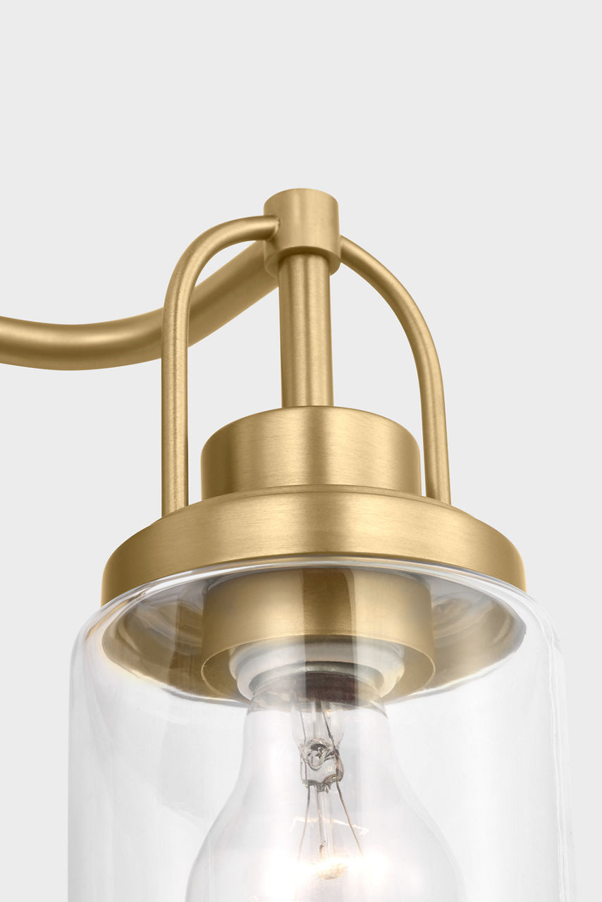Anders Medium Vanity | Satin Brass Bulb(s) Not Included