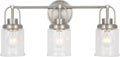 Anders Large Vanity | Brushed Nickel Bulb(s) Not Included