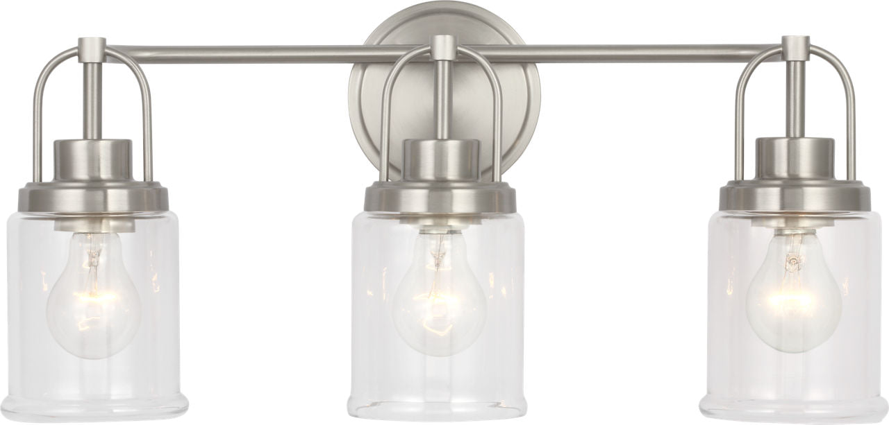 Anders Large Vanity | Brushed Nickel Bulb(s) Not Included