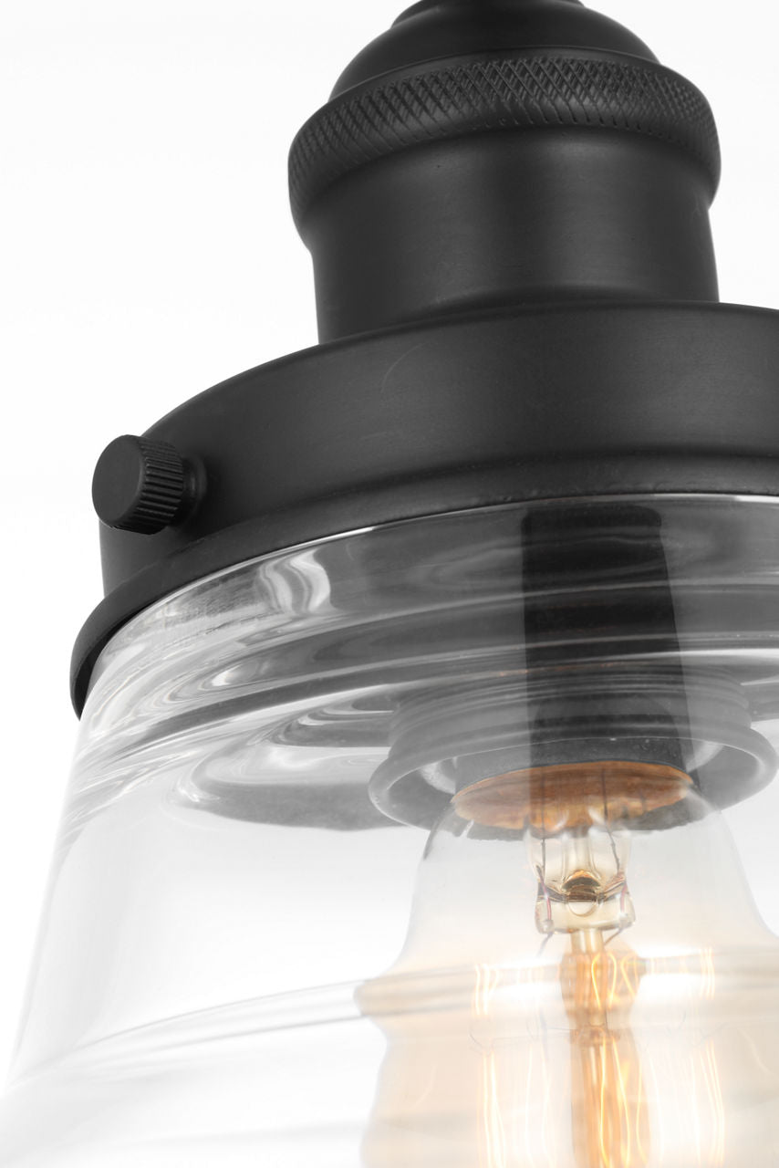 Baskin Chimney Pendant | Midnight Black