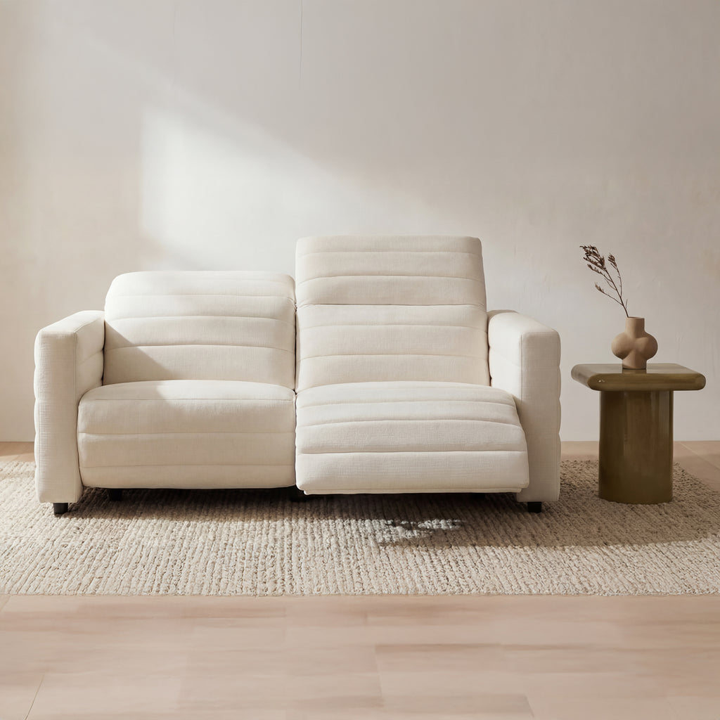 Juno Power Recliner Sofa Off White