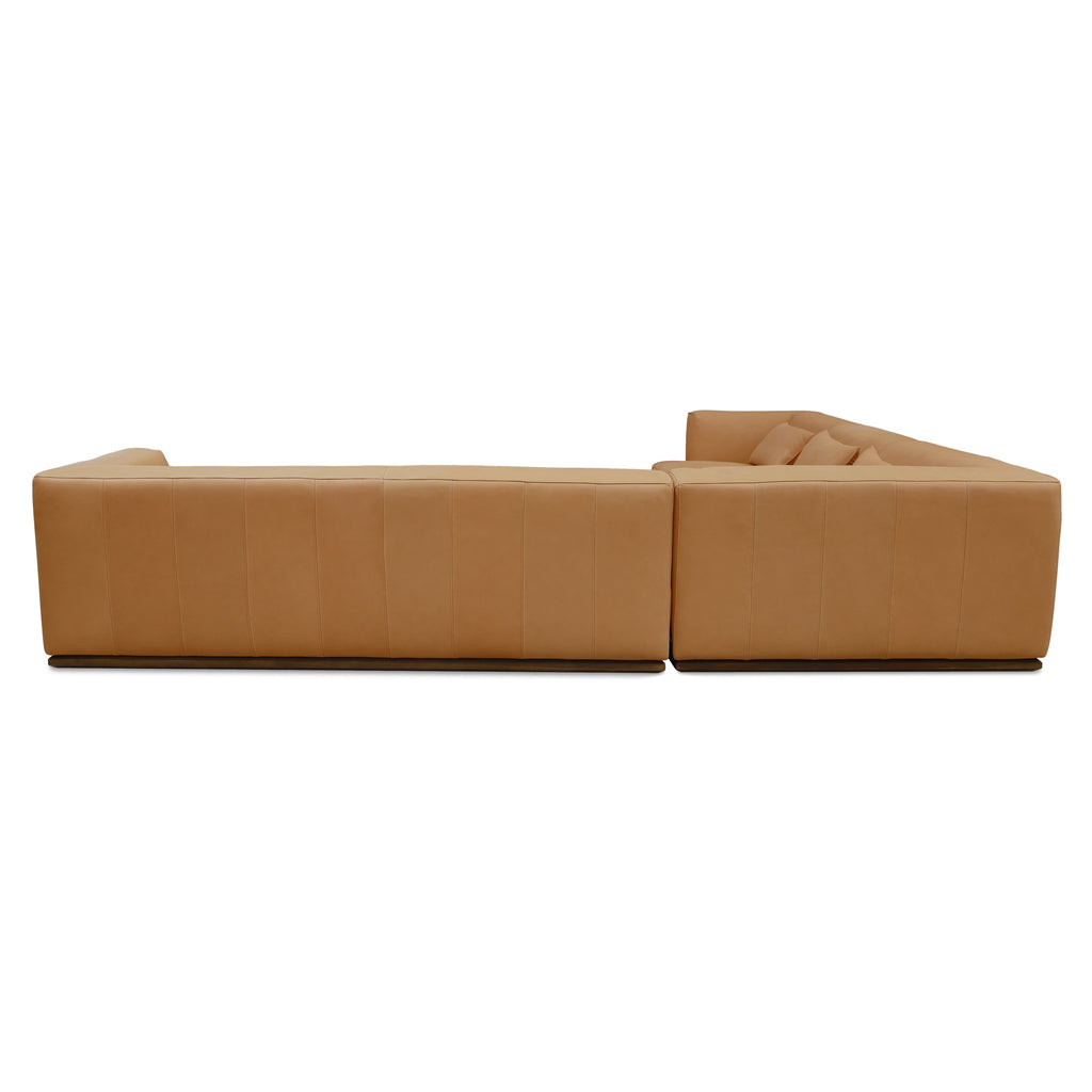 Clove L-Shaped Sectional Tan