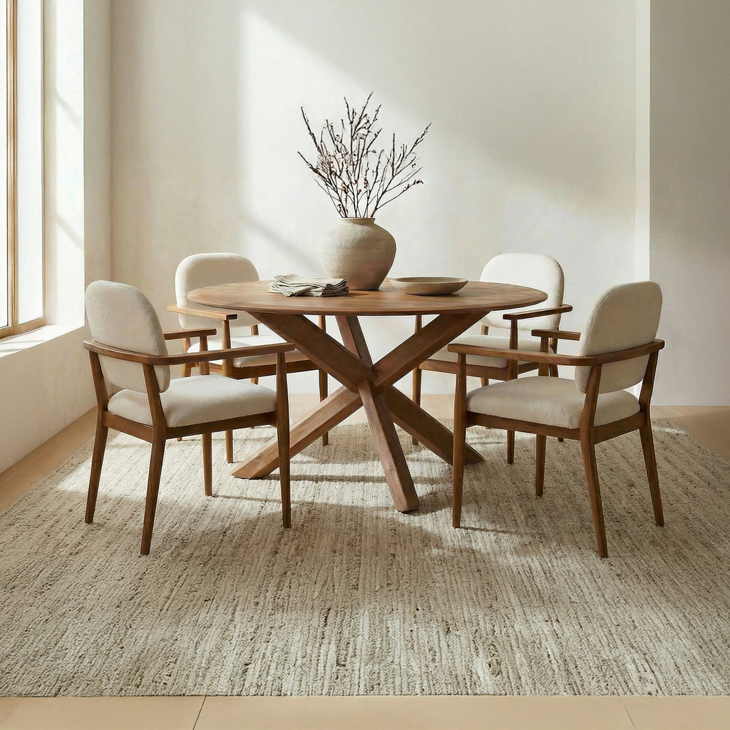 Norrie Dining Chair Cream