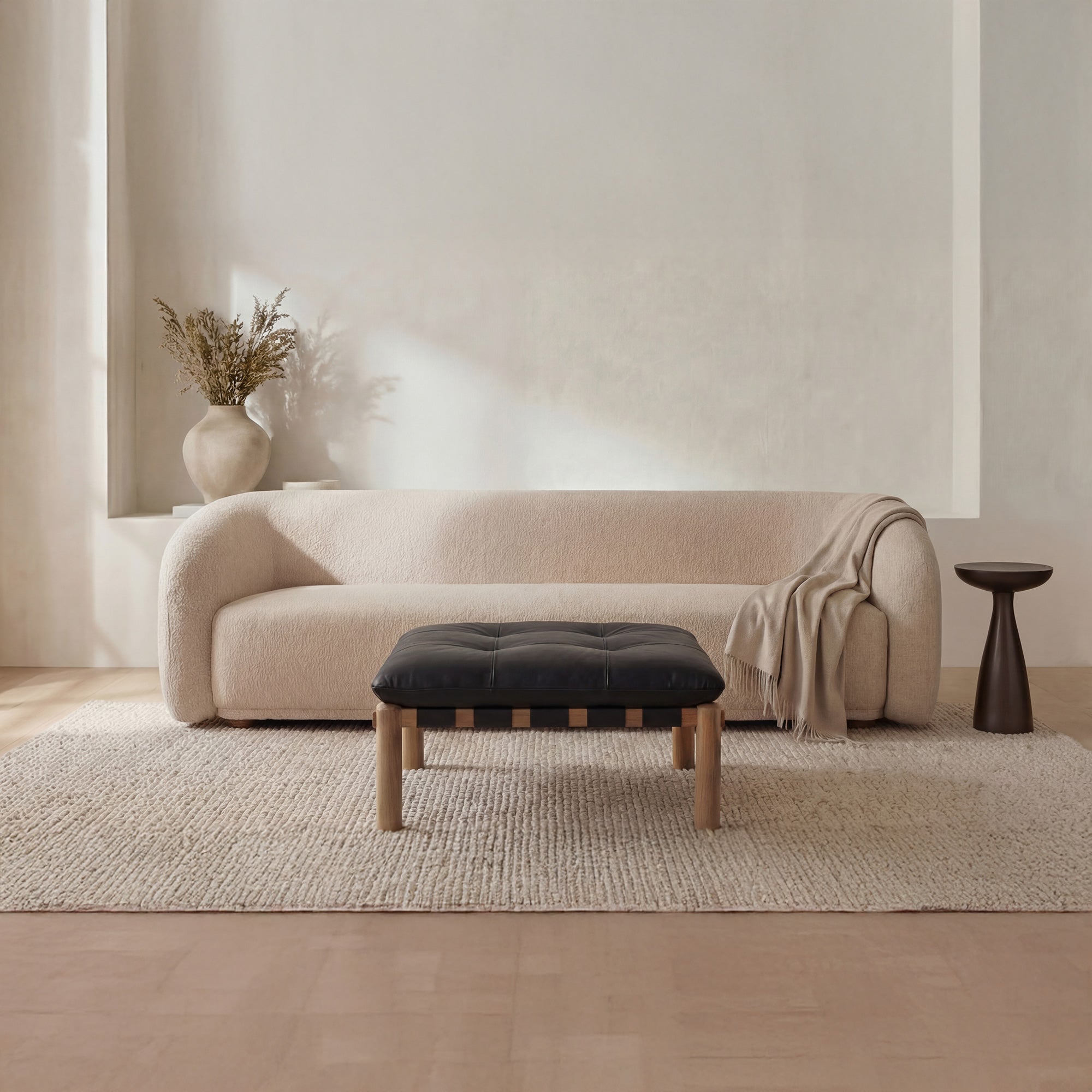 Costello Ottoman Black