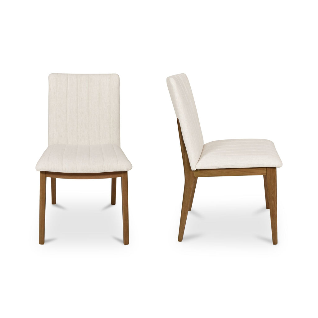Demi Dining Chair Cream-Set of Two