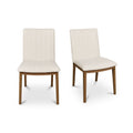 Demi Dining Chair Cream-Set of Two