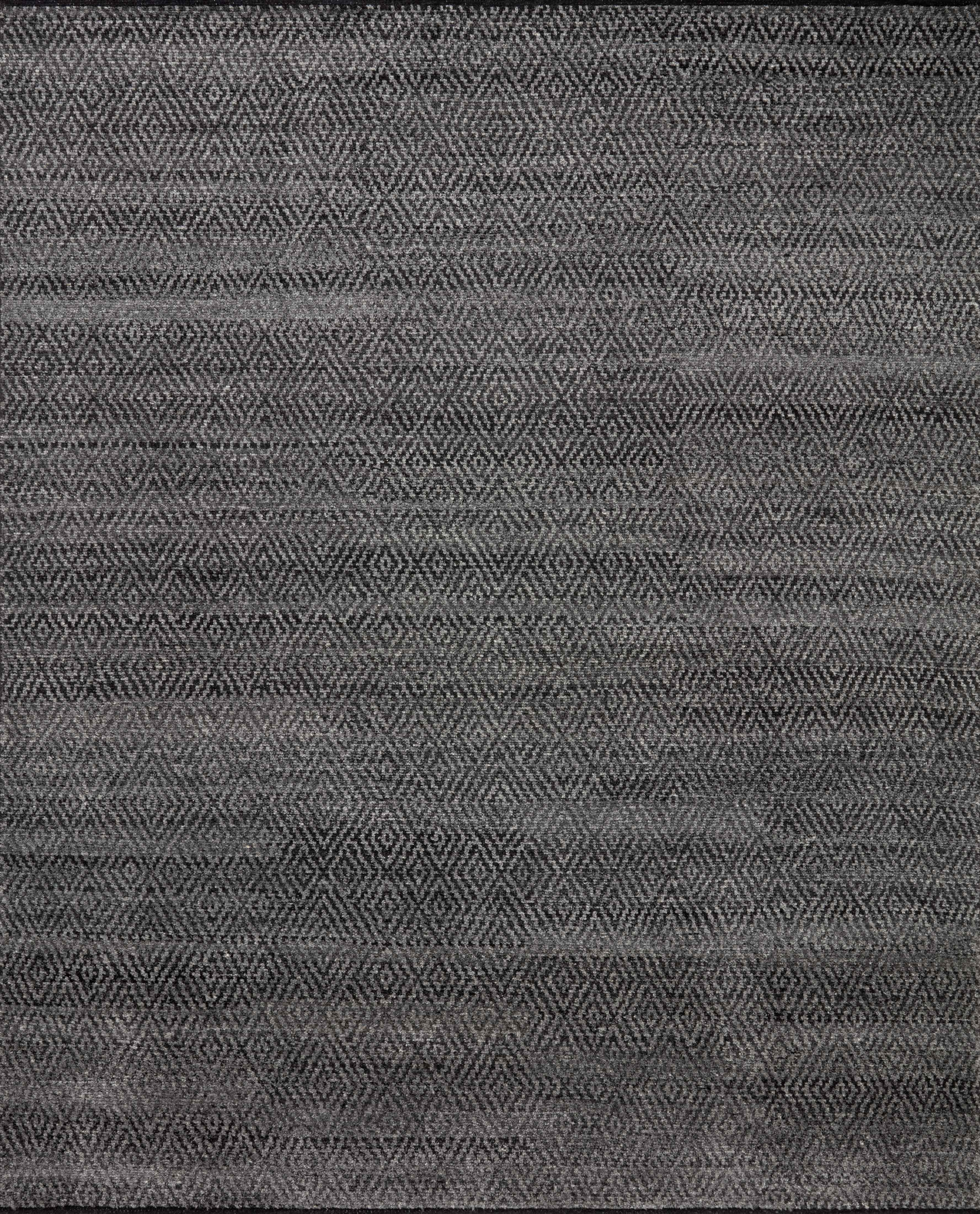 Jean Stoffer x Loloi | Grace Collection | Charcoal | GRC-02