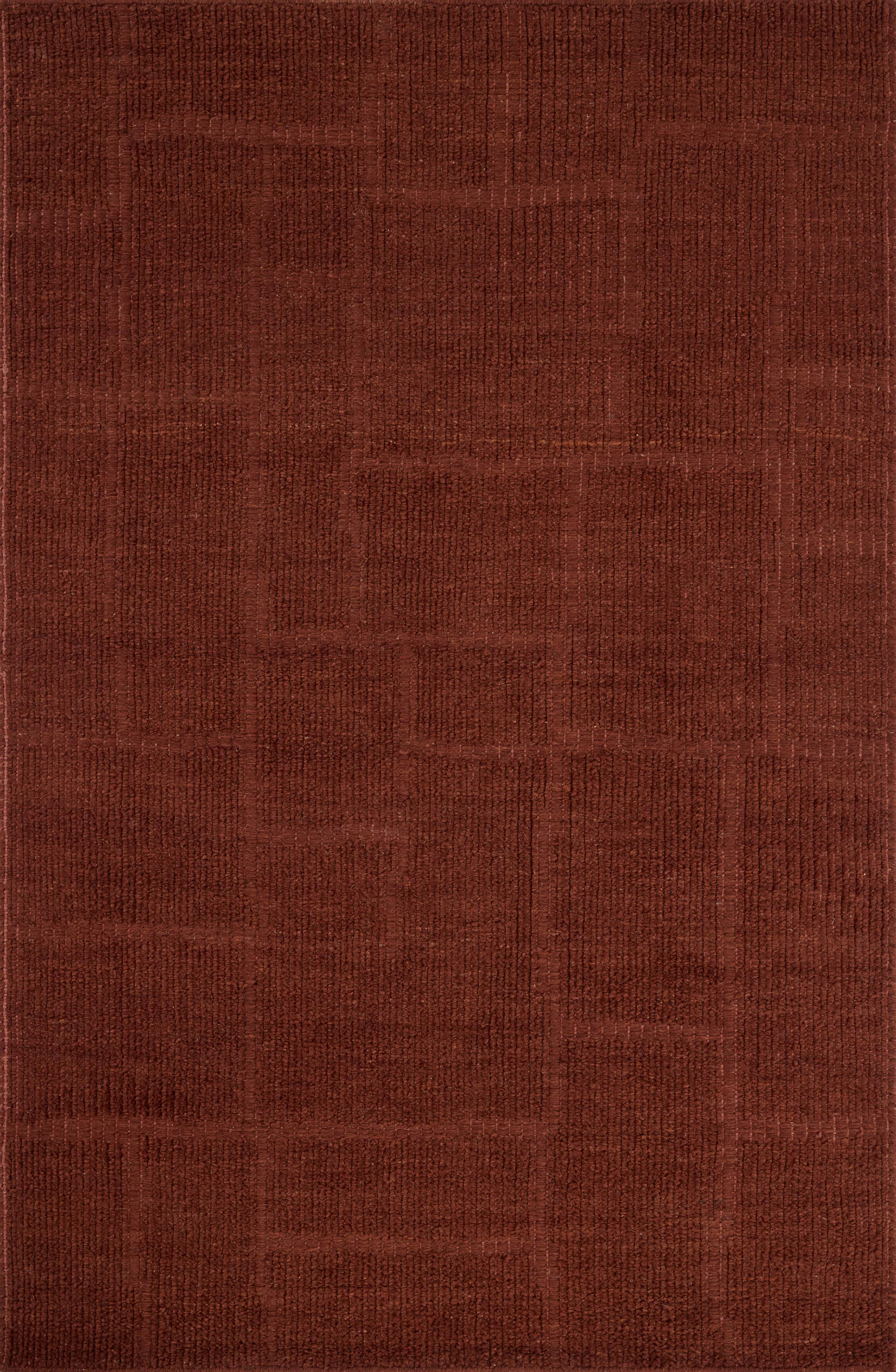 Jeremiah Brent x Loloi | Greenwich Collection | Merlot | GRN-01