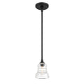 Gregory 5'' Matte Black Pendant