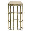 Ryley Counter Stool | Iron with Brass Finish