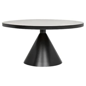 Cone Dining Table | Black Iron