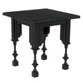 Luxor Side Table | Hand Rubbed Black