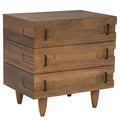 David 32" Side Table | Dark Walnut