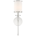 Hatfield 5'' Polished Nickel Sconce