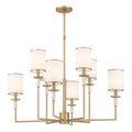 Hatfield 33.25'' Vibrant Gold Chandelier