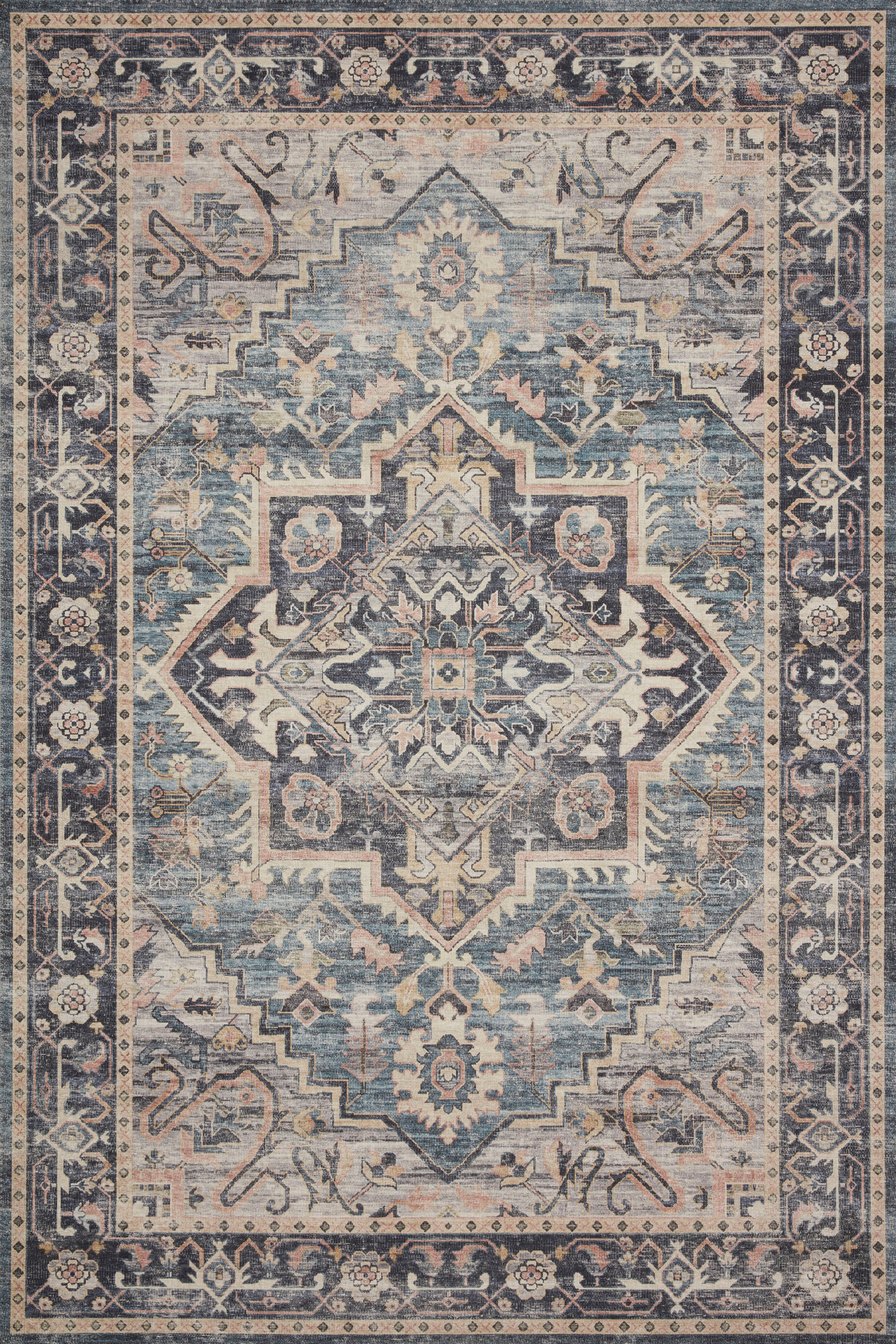 Loloi II | Hathaway Collection | Navy / Multi | HTH-01