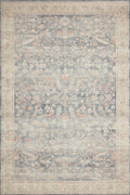 Loloi II | Hathaway Collection | Denim / Multi | HTH-02