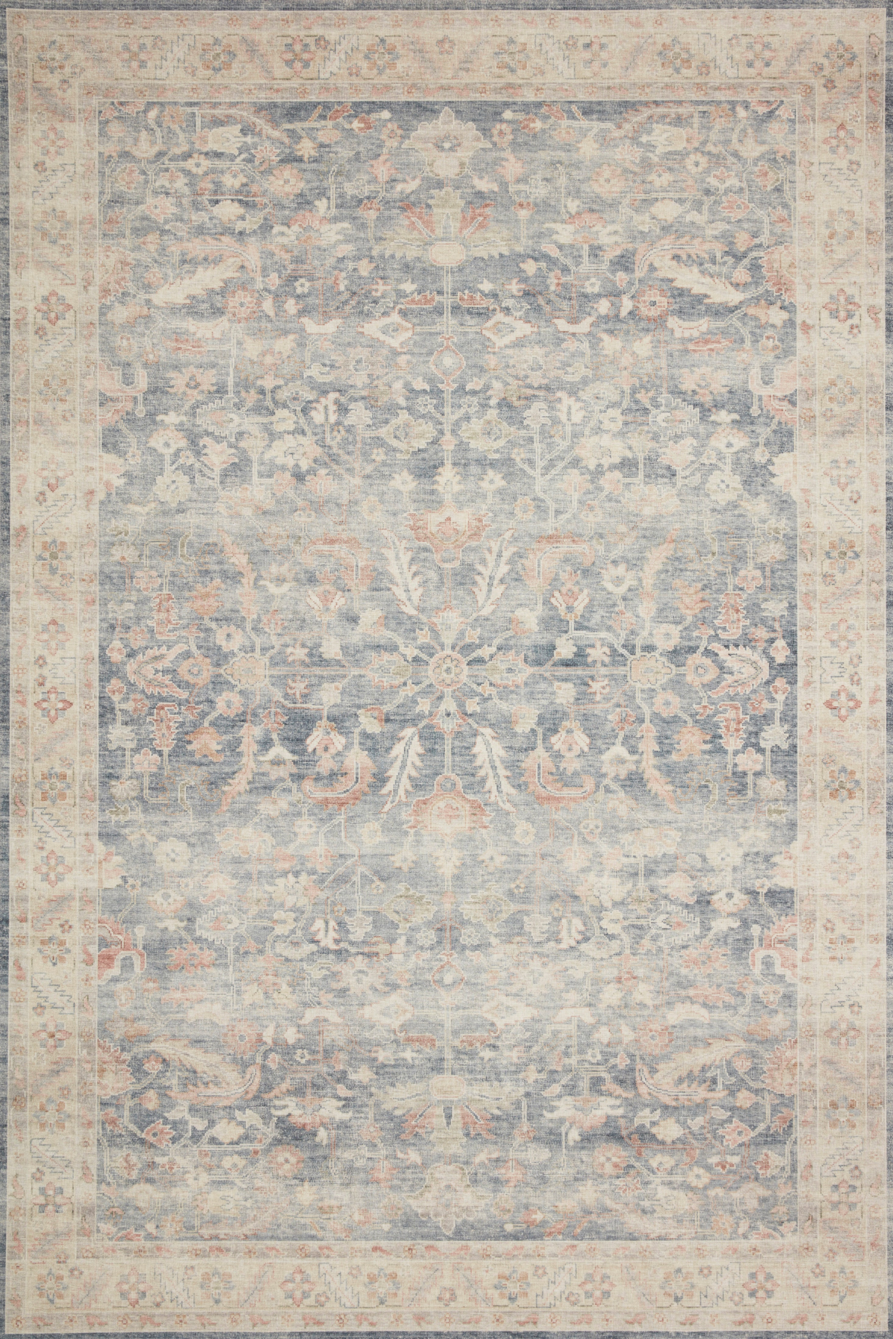 Loloi II | Hathaway Collection | Denim / Multi | HTH-02