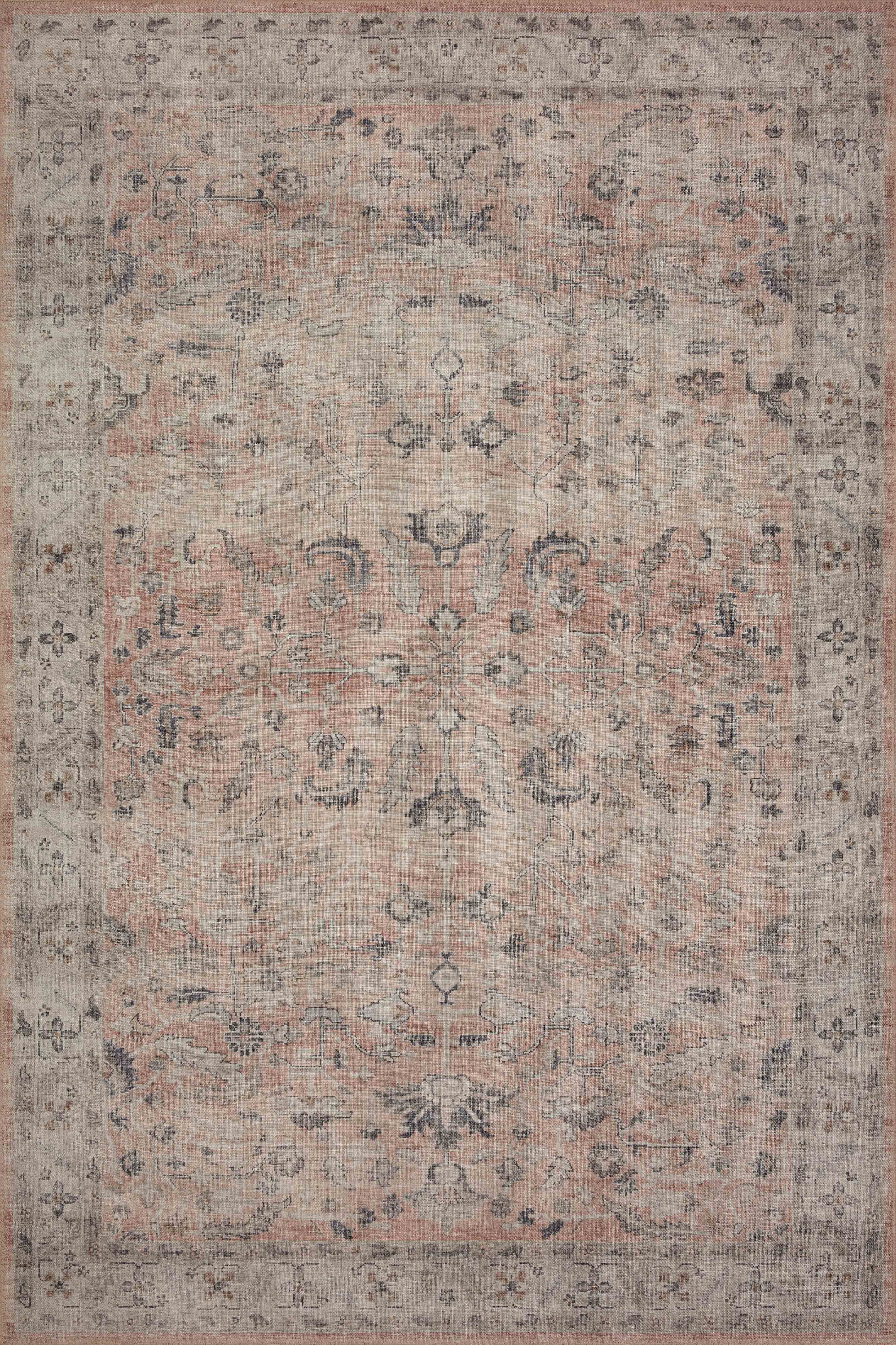 Loloi II | Hathaway Collection | Blush / Multi | HTH-06