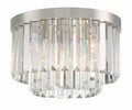 Hayes 16'' Polished Nickel Flush Mount