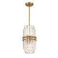 Hayes 8'' Aged Brass Chandelier