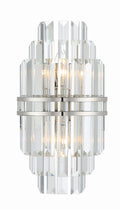 Hayes 7.5'' Polished Nickel Sconce