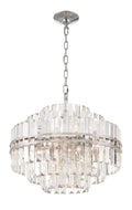 Hayes 22'' Polished Nickel Chandelier