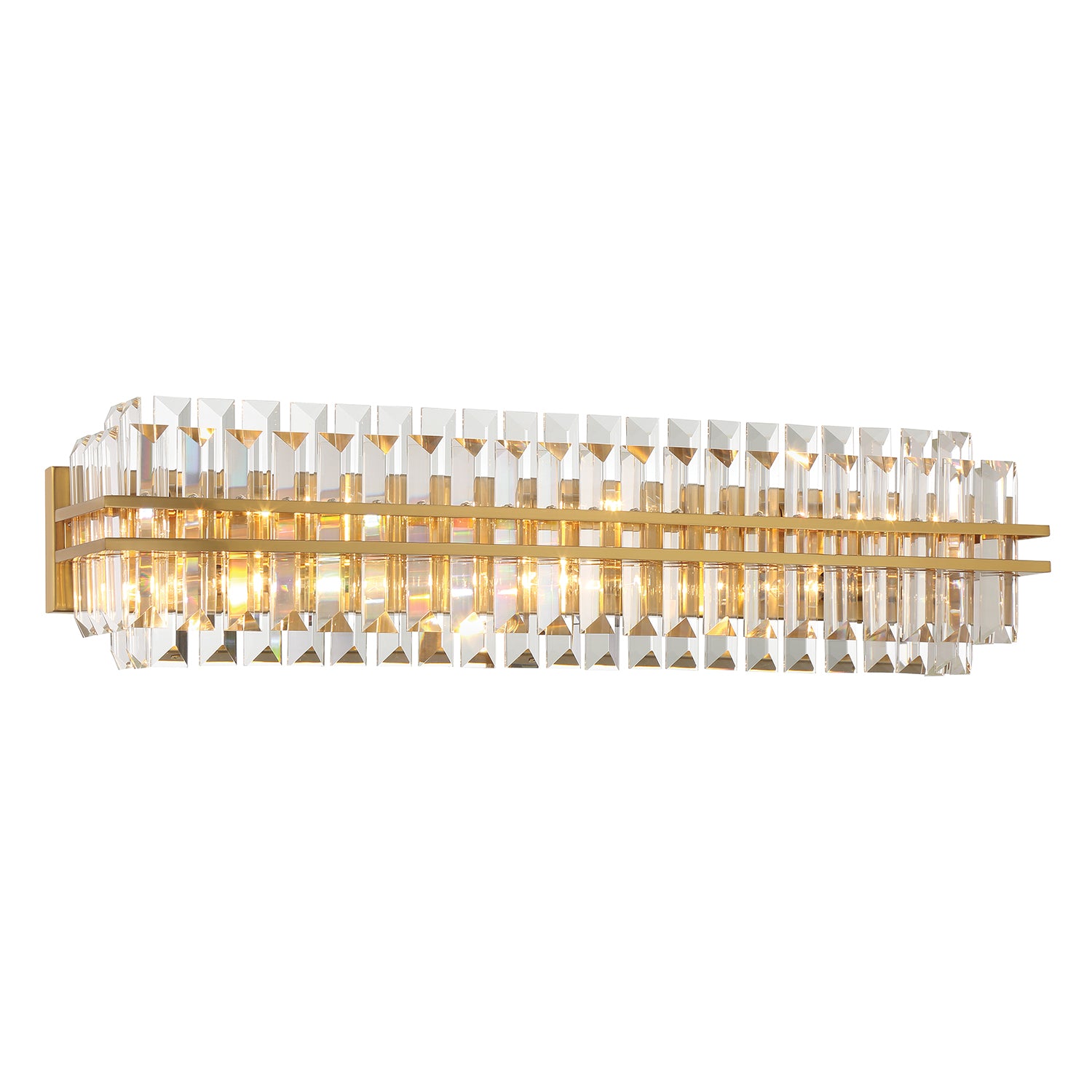 Hayes 31.5'' Aged Brass Bathroom Vanity