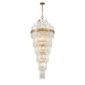 Hayes 24'' Aged Brass Chandelier