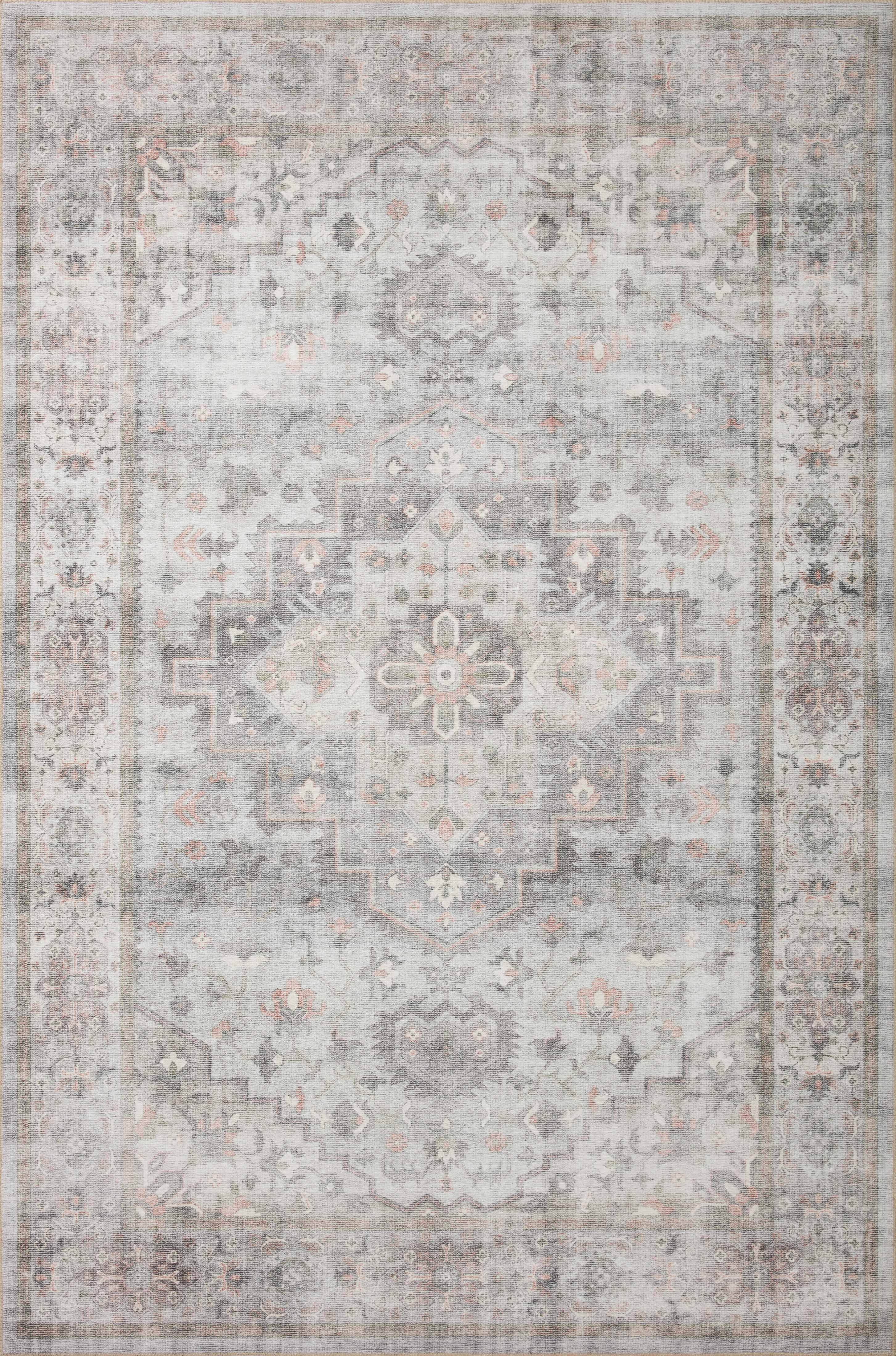 Loloi II | Heidi Collection | Dove / Blush | HEI-02