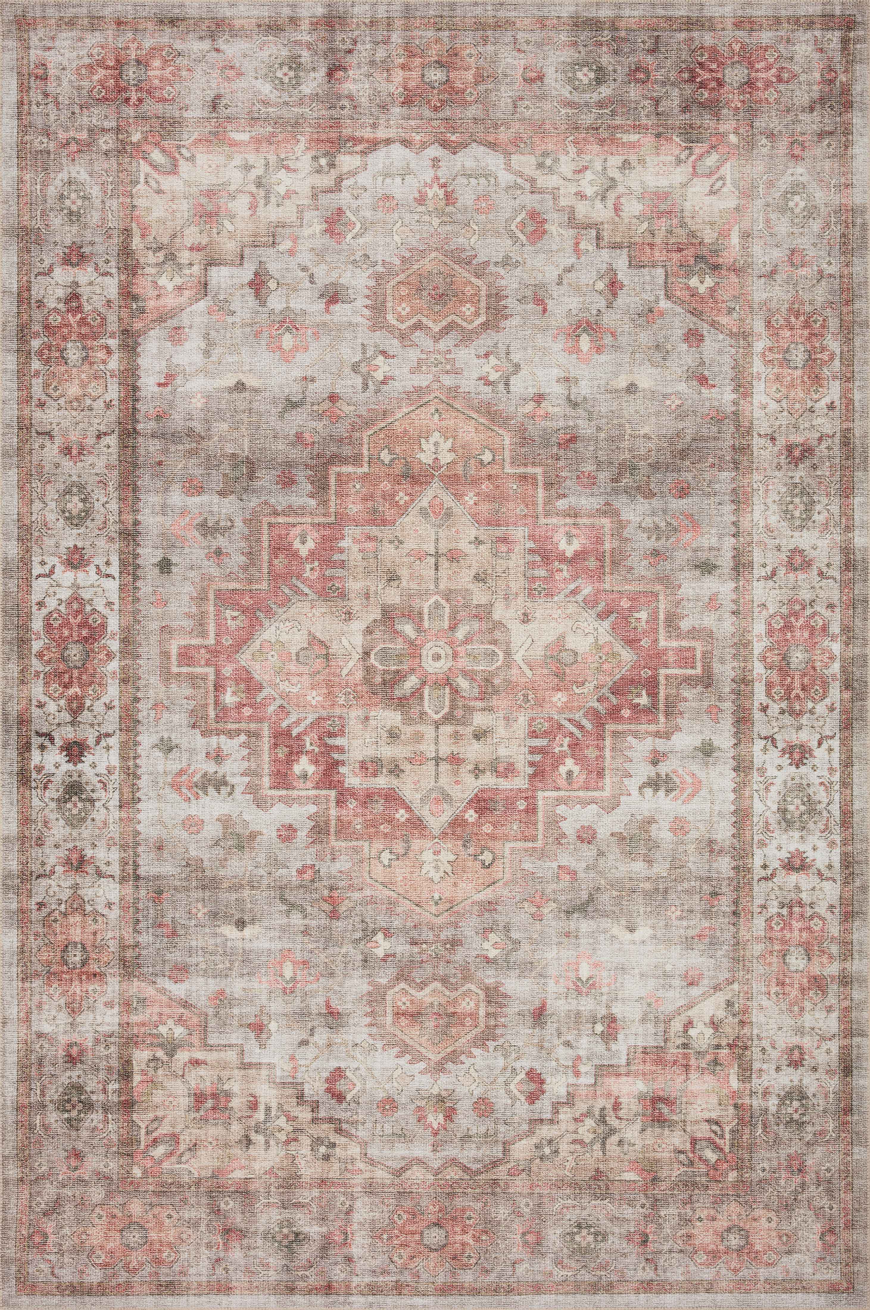 Loloi II | Heidi Collection | Dove / Spice | HEI-02