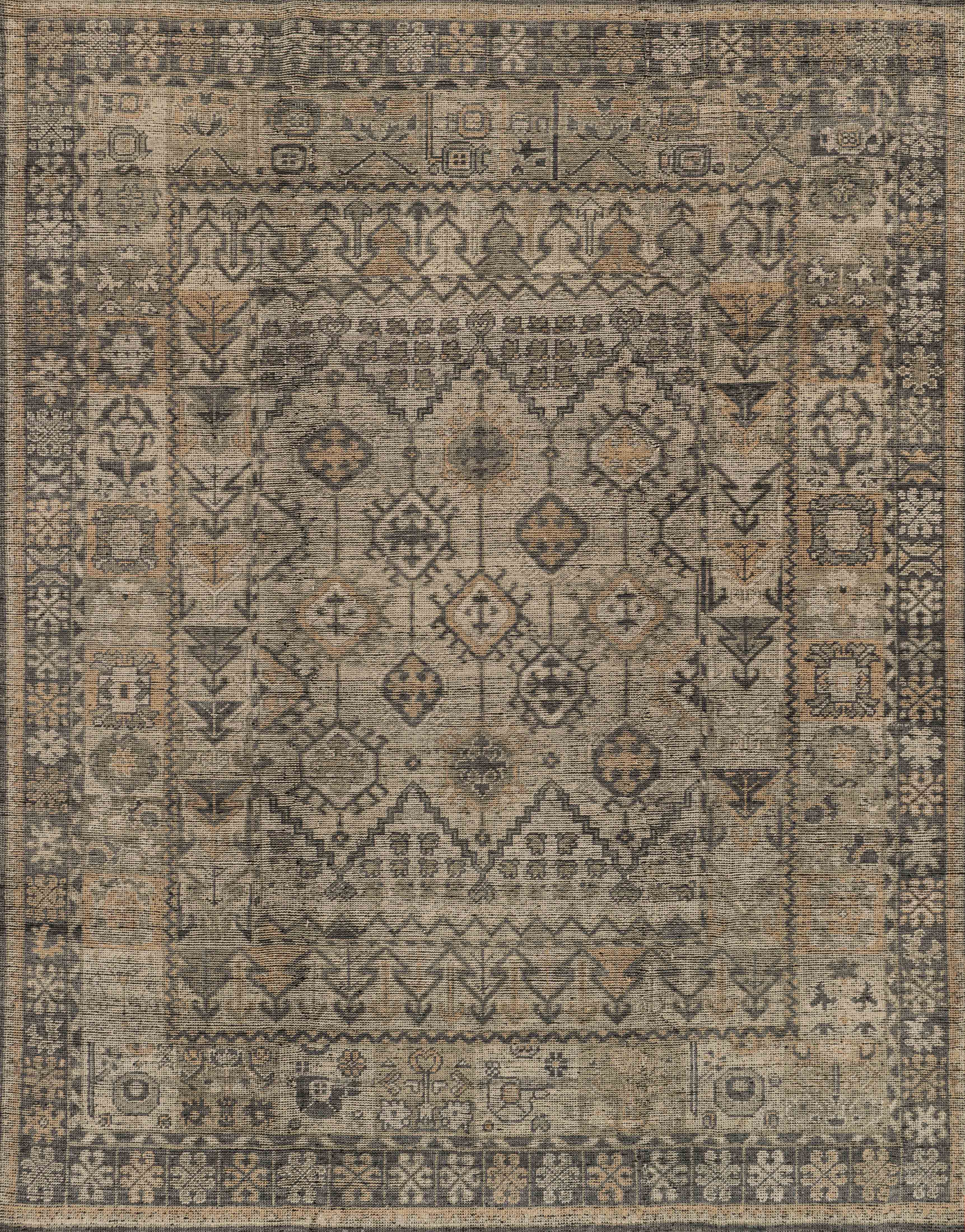 Loloi | Heirloom Collection | Bone / Charcoal | HQ-06