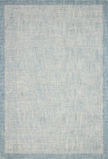 Magnolia Home by Joanna Gaines x Loloi | Henley Collection | Ivory / Blue | HNY-01