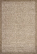 Magnolia Home by Joanna Gaines x Loloi | Henley Collection | Ivory / Brown | HNY-01
