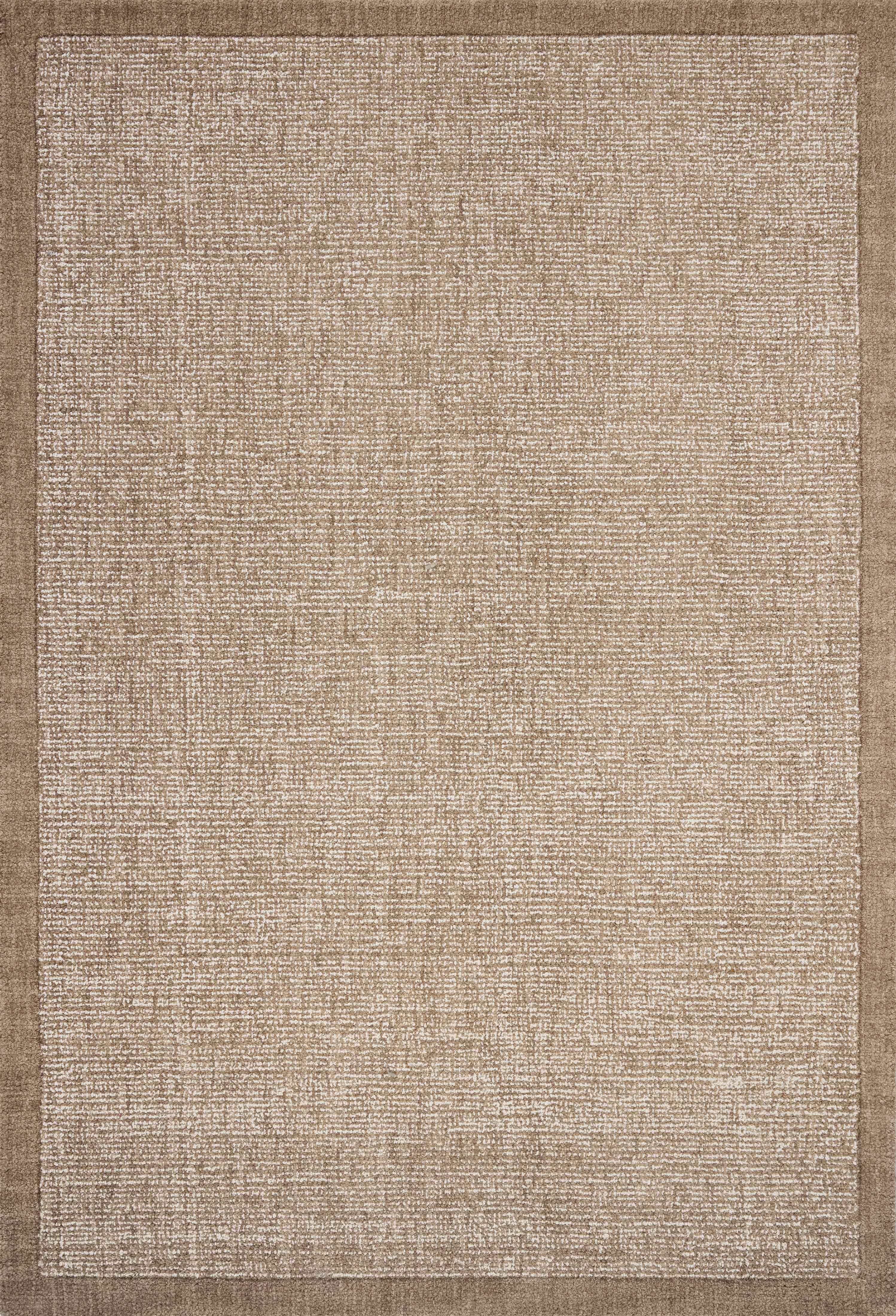 Magnolia Home by Joanna Gaines x Loloi | Henley Collection | Ivory / Brown | HNY-01