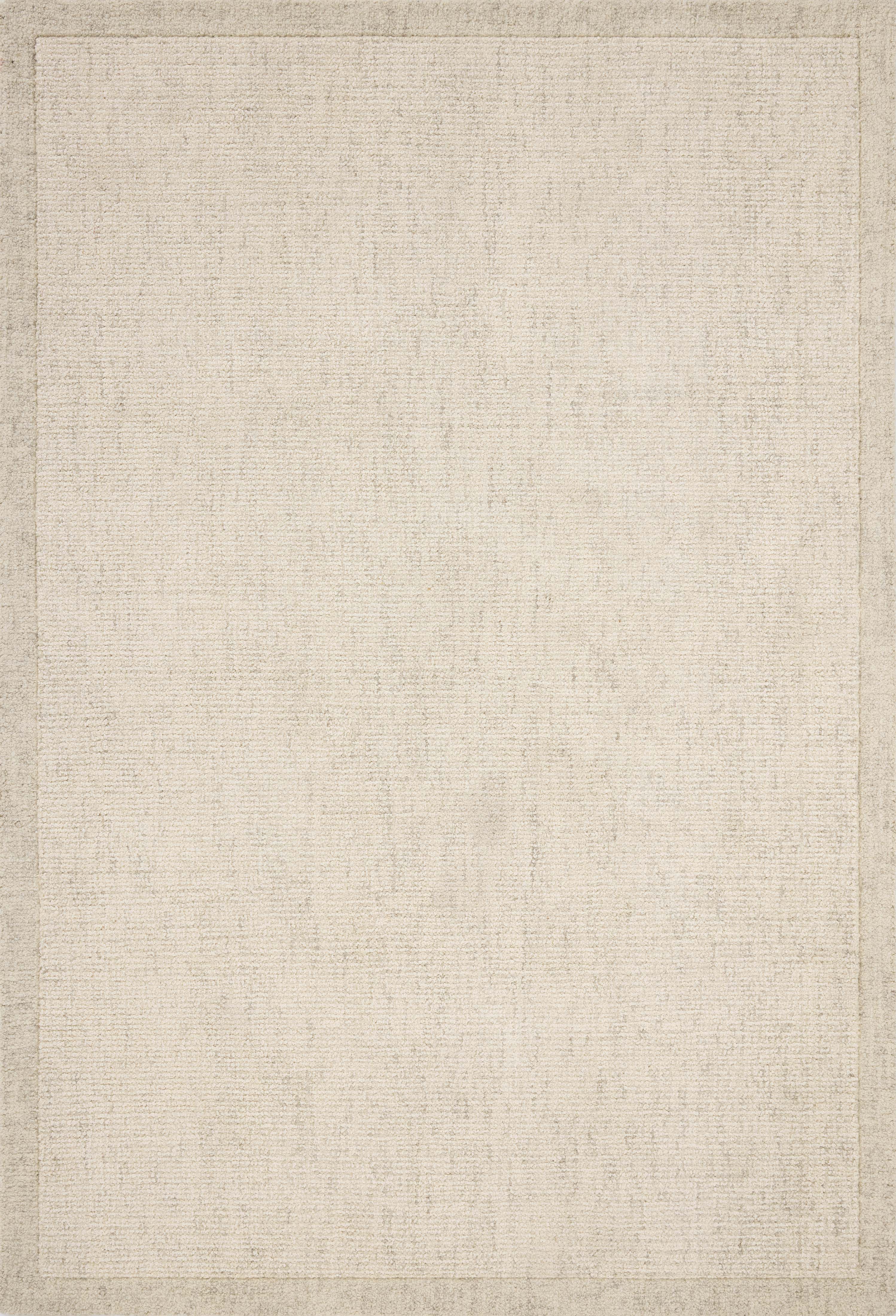 Magnolia Home by Joanna Gaines x Loloi | Henley Collection | Ivory / Smoke | HNY-01