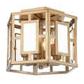 Libby Langdon Hillcrest 12'' Vibrant Gold Semi Flush Mount