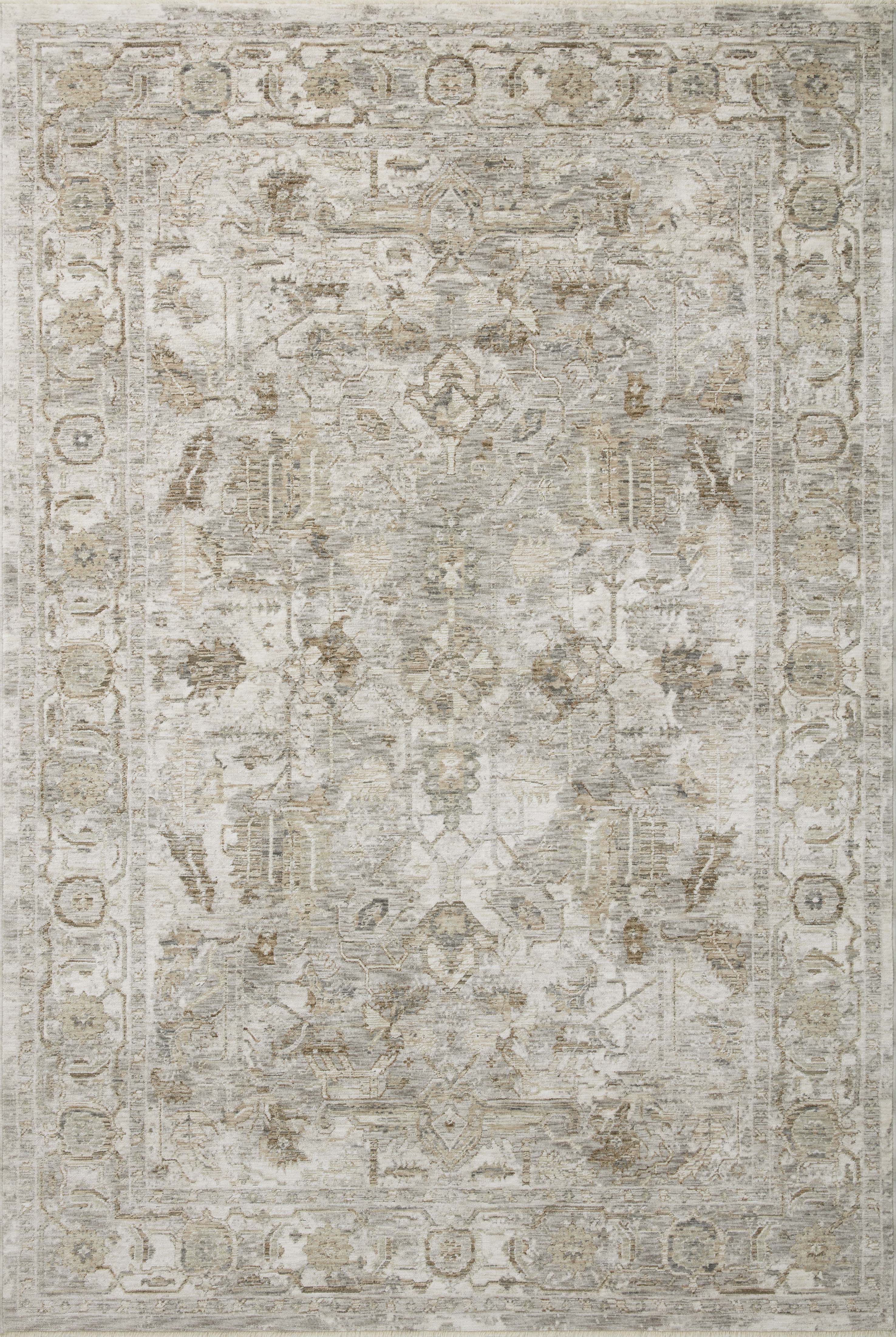 Amber Lewis x Loloi | Honora Collection | Grey / Taupe | HON-06