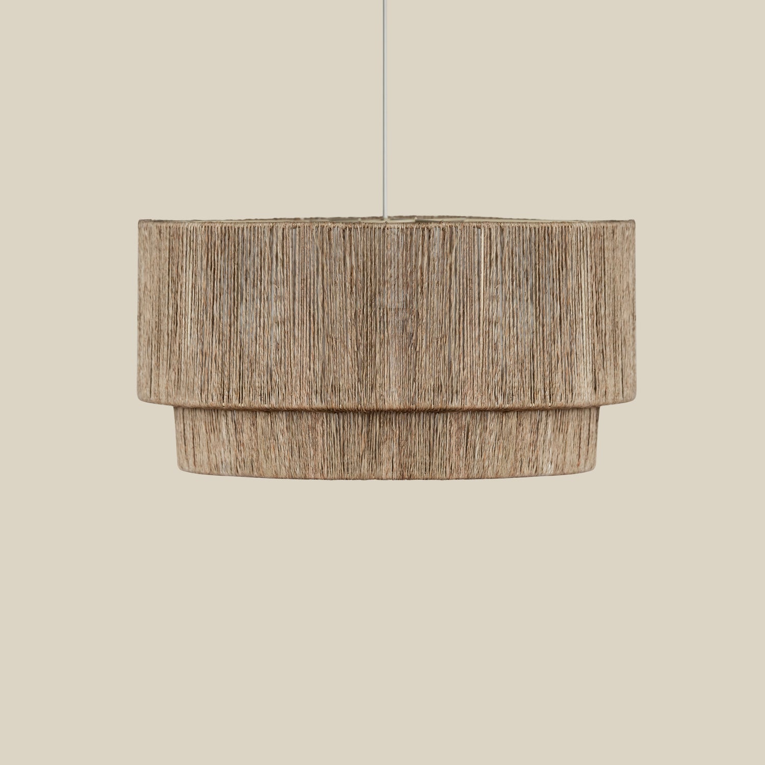 Cocktail 2 Tier Pendant in Natural