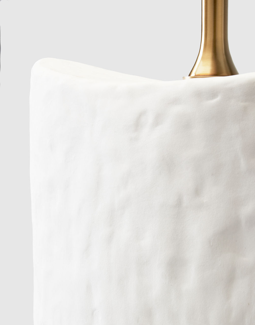 Cenotes Table Lamp Matte White Ceramic Bulbs Inc