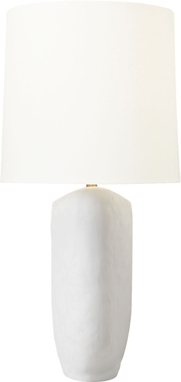 Cenotes Table Lamp Matte White Ceramic Bulbs Inc