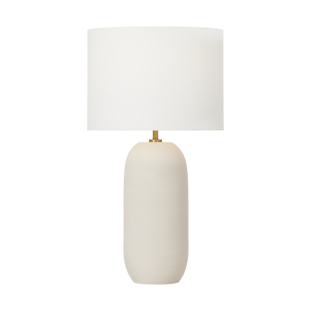 Fanny Slim Table Lamp Matte Concrete Bulbs Inc